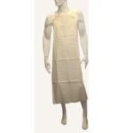 Mandil Ansell CPP de PVC blanco 33"" X 44""