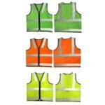Chaleco Vallen Hi-Vis tipo brigadista clase II con 3 bolsas