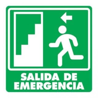 Salida de emergencia izquierda
