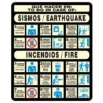 Sismo Incendio bilingüe