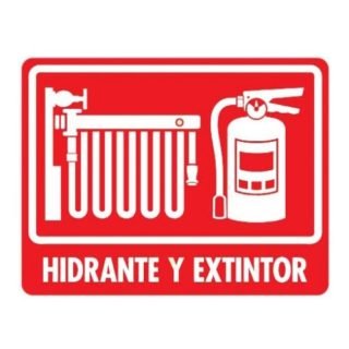 Hidrante y extintor