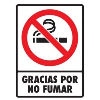 Gracias por no fumar