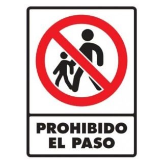 Prohibido el paso