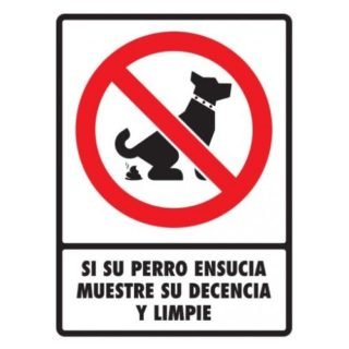 Si su perro ensucia, limpie 30 X 40cm
