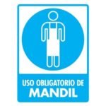 Uso de mandil