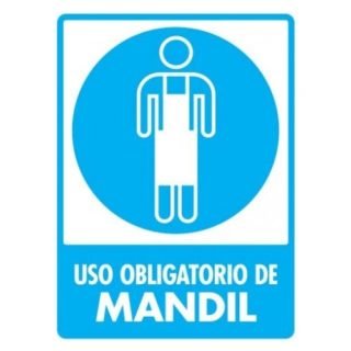 Uso de mandil