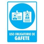 Uso de gafete