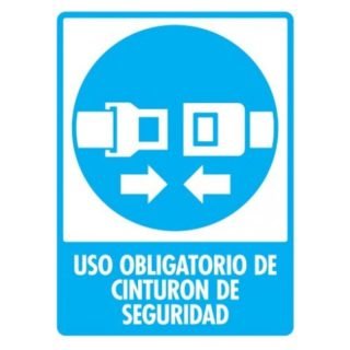 Uso de cinturón de seguridad