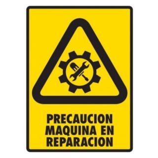 Maquinaria en reparación